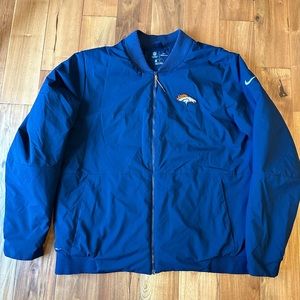 Denver Broncos NFL Storm Shield Men’s Navy Blue XL Jacket